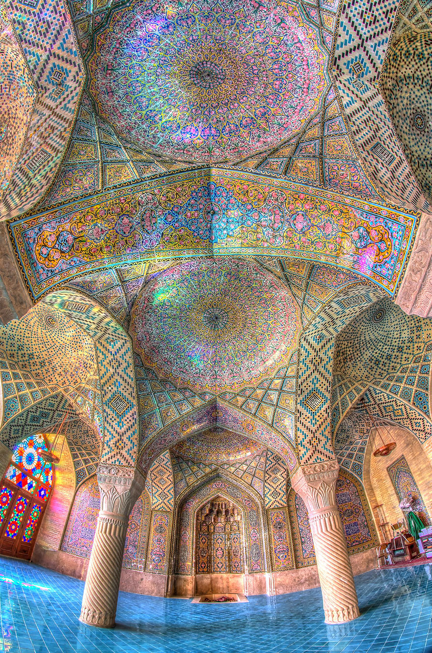 Mesquita Nasir Al-Mulk, Shiraz, Irão